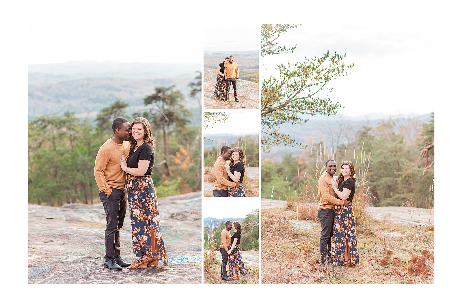 Bald Rock Engagement Session