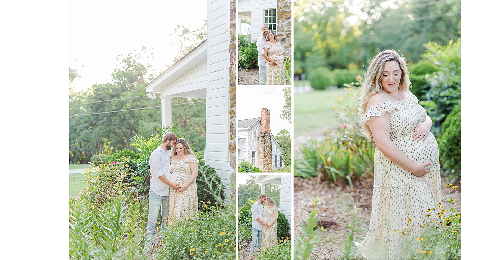 Ivy Maternity Session at Boxwood Manor Pendleton SC